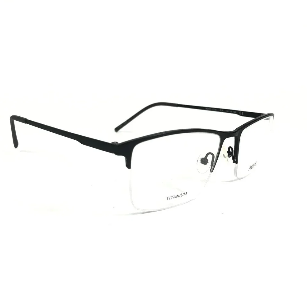 MODO Eyeglasses Frames 4235 BLK Black Square Half Rim 54-18-145
